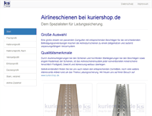 Tablet Screenshot of airlineschiene.de